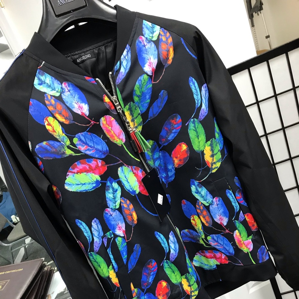 Angelino sporty sweater jacket